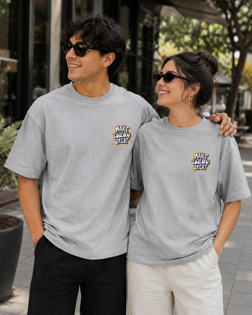 Make Today Great Oversized T-Shirt