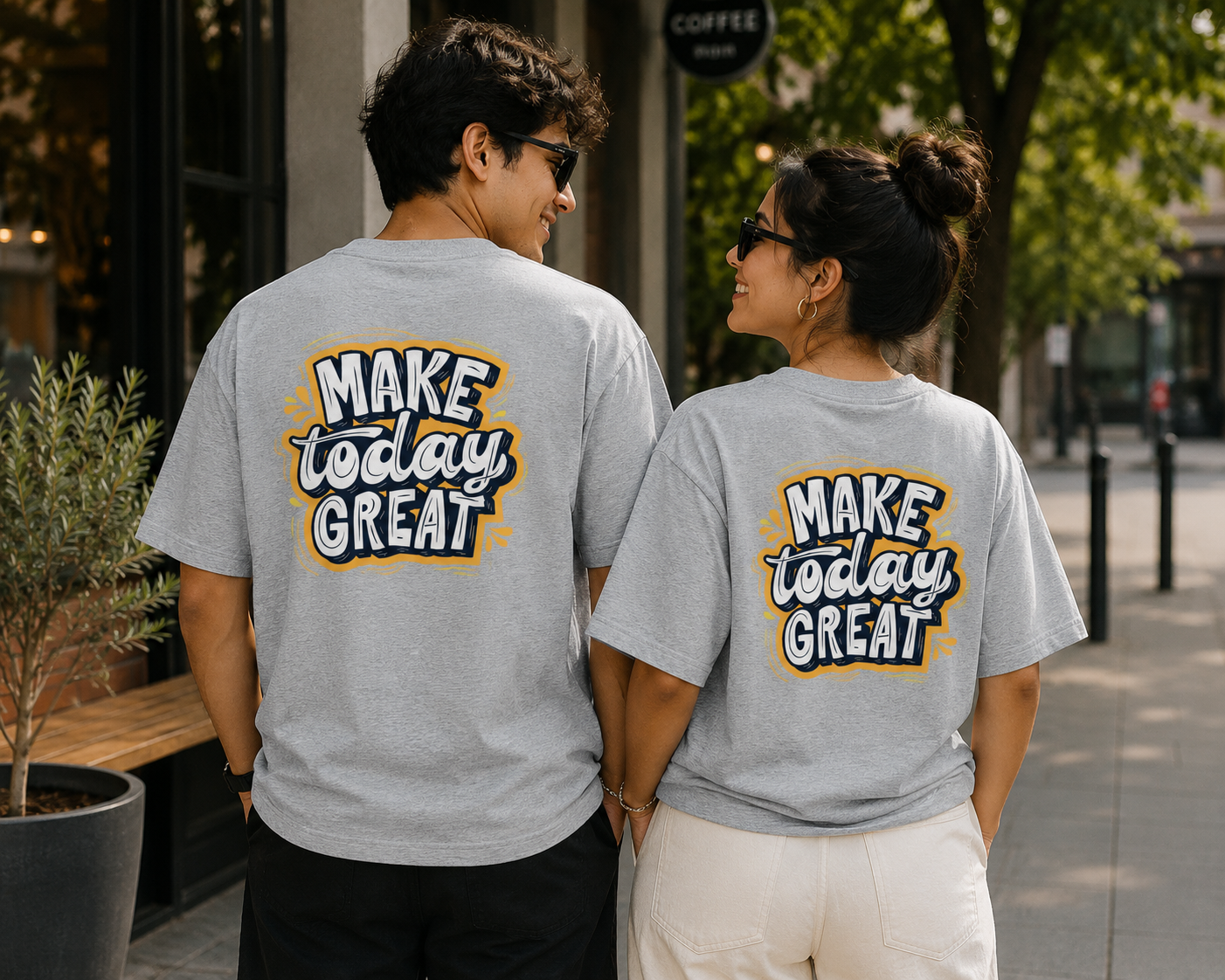 Make Today Great Oversized T-Shirt