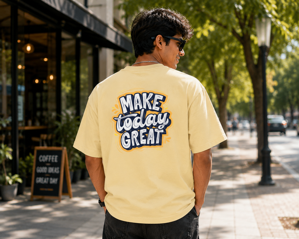 Make Today Great Oversized T-Shirt