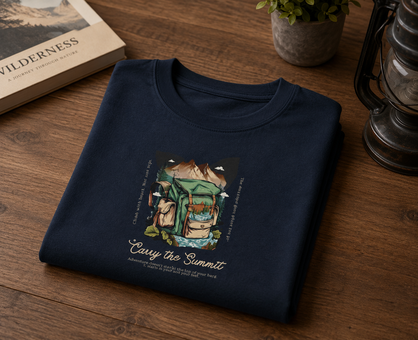 Carry the Summit Adventure Graphic T-Shirt