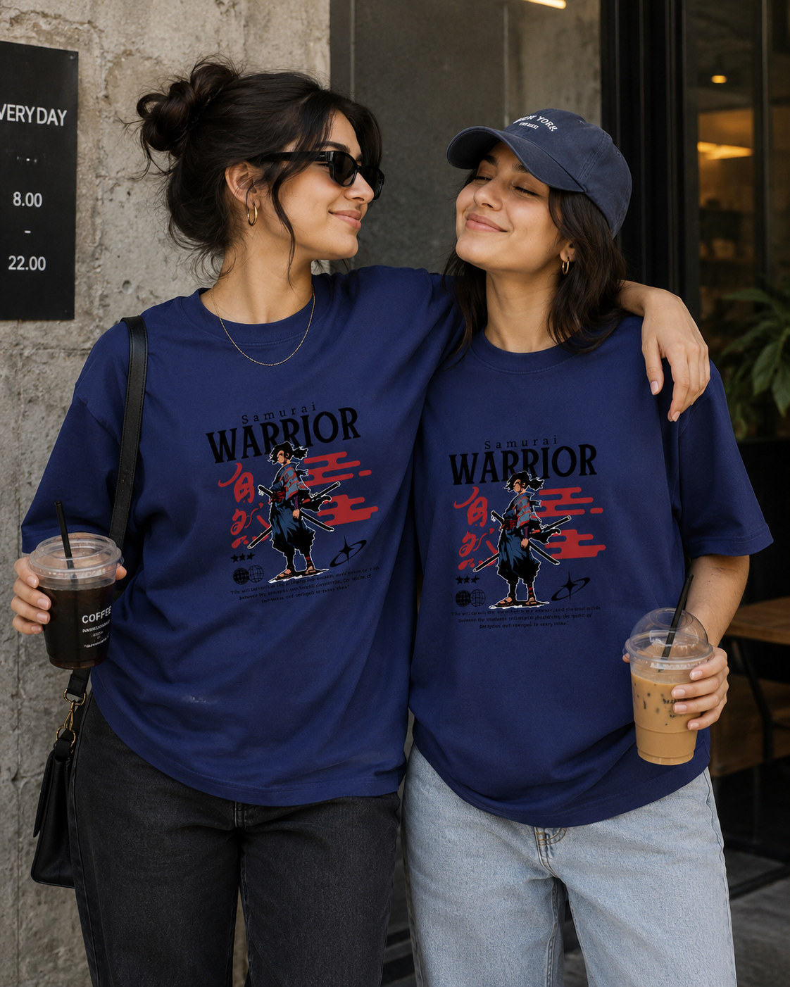 Samurai Maximalist Graphic T-Shirt