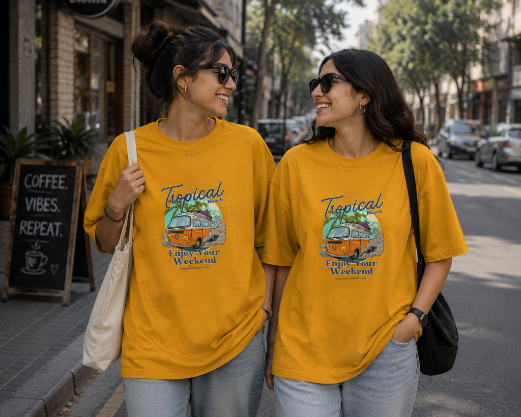 Enjoy Your Weekend Beach Graphic T-Shirt