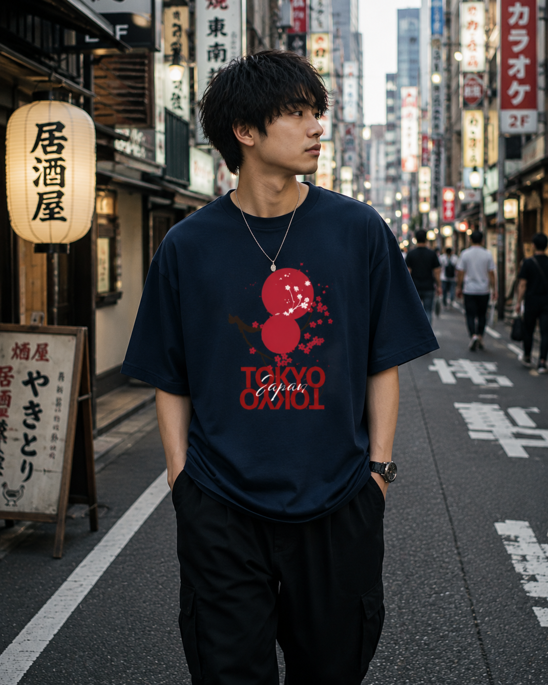 Tokyo Sakura Graphic T-Shirt