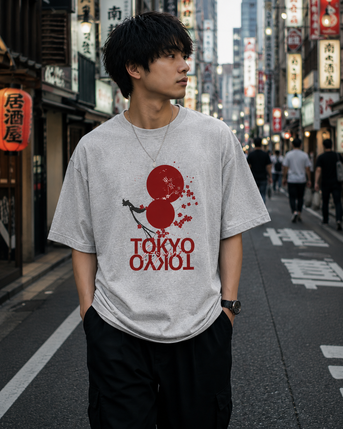Tokyo Sakura Graphic T-Shirt