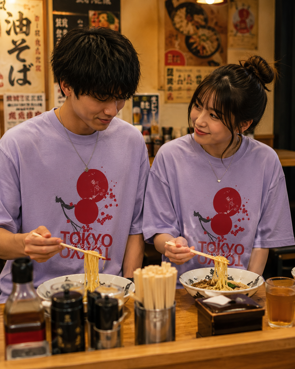 Tokyo Sakura Graphic T-Shirt