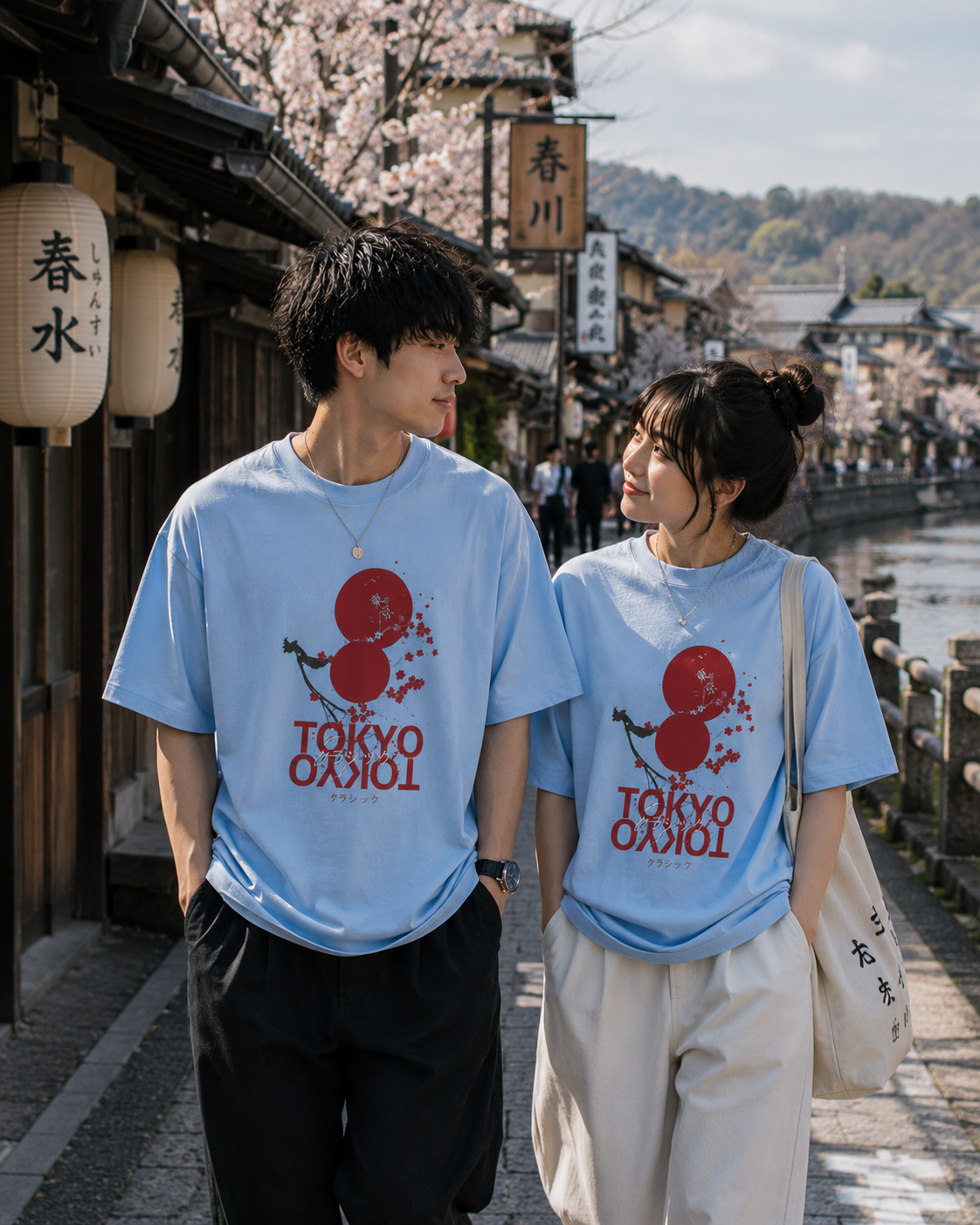 Tokyo Sakura Graphic T-Shirt