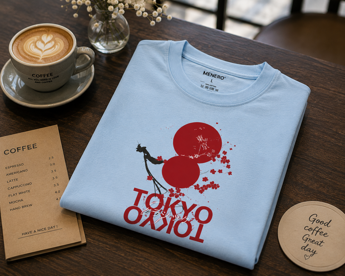 Tokyo Sakura Graphic T-Shirt