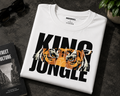 King Jungle Tiger Graphic T-Shirt