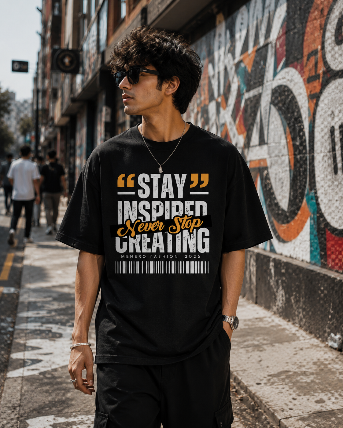 Inspired Graphic Oversized T-Shirt