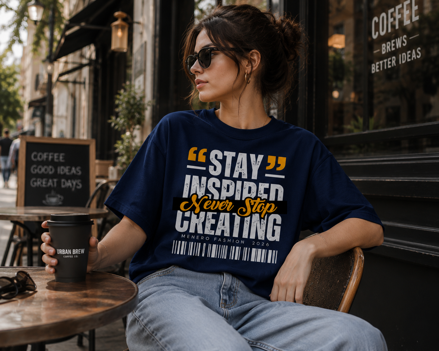 Inspired Graphic Oversized T-Shirt