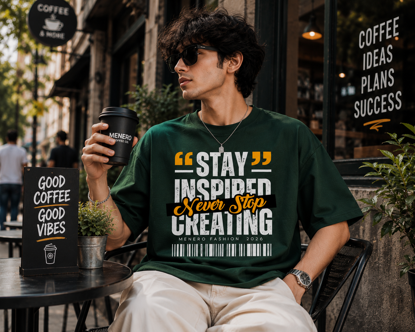 Inspired Graphic Oversized T-Shirt