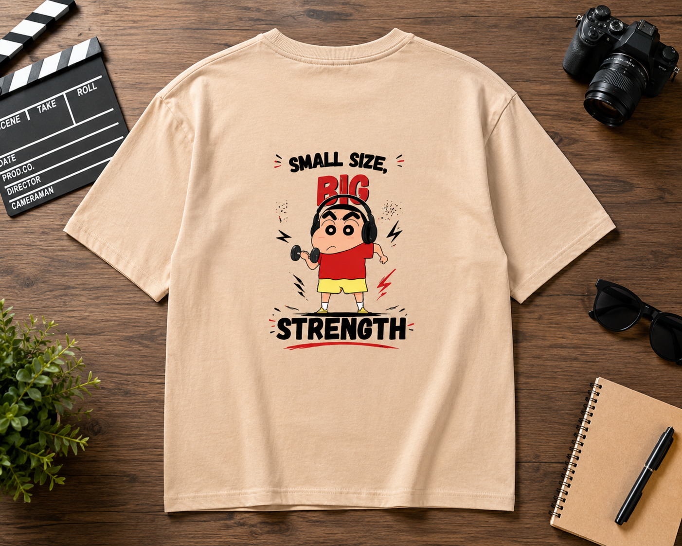 Small Size, Big Strength Oversized T-Shirt