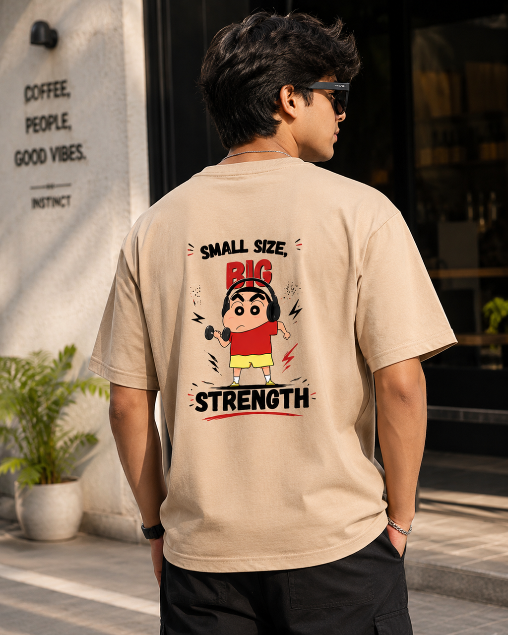 Small Size, Big Strength Oversized T-Shirt