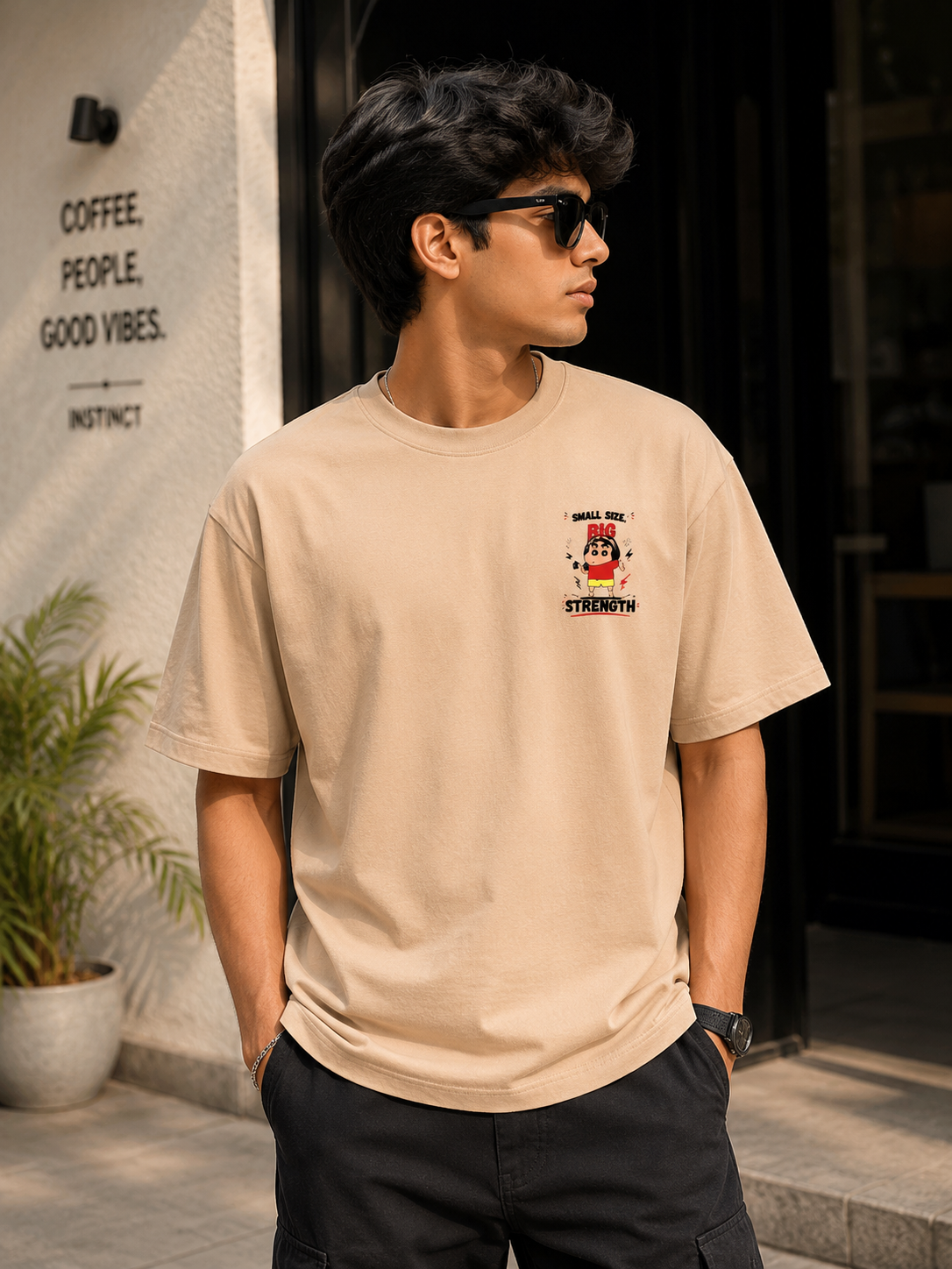 T-shirt Peach