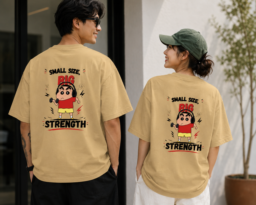 Small Size, Big Strength Oversized T-Shirt