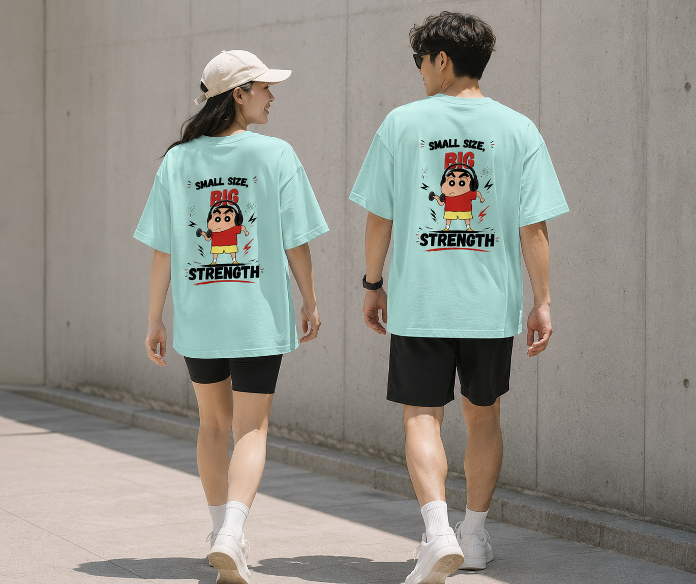 Small Size, Big Strength Oversized T-Shirt