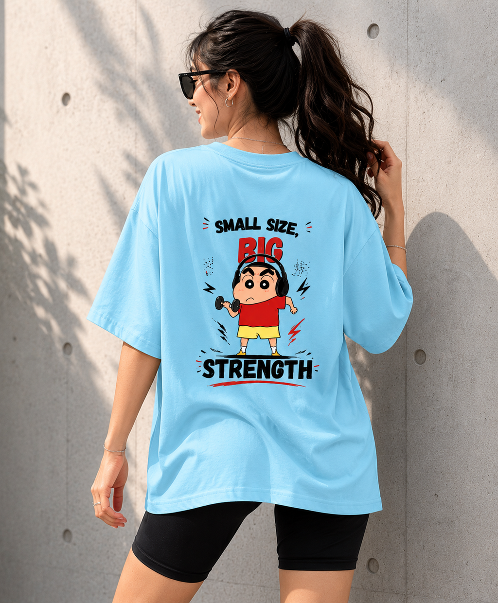 Small Size, Big Strength Oversized T-Shirt