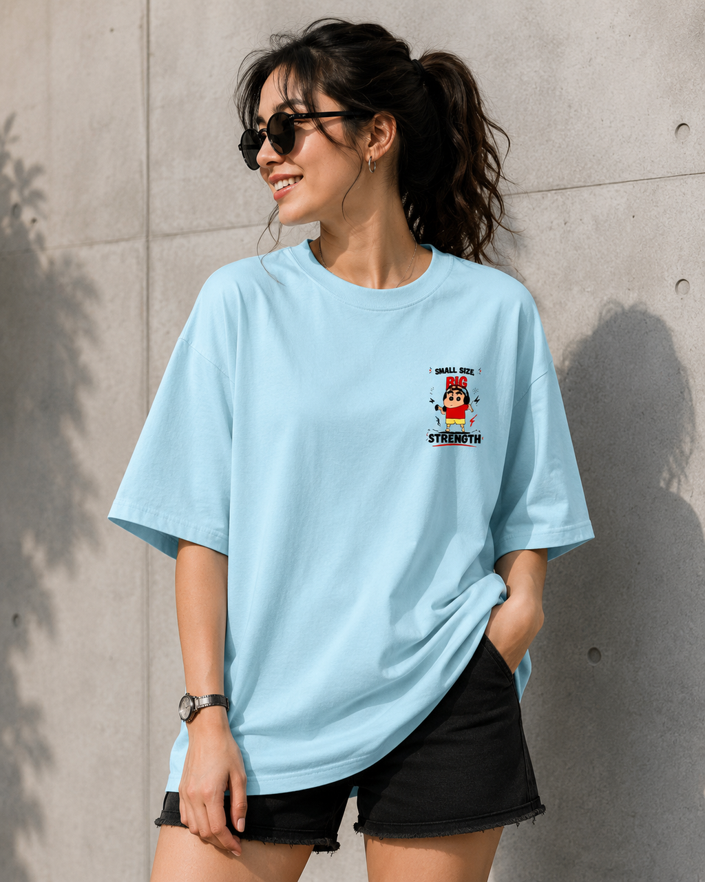 Small Size, Big Strength Oversized T-Shirt