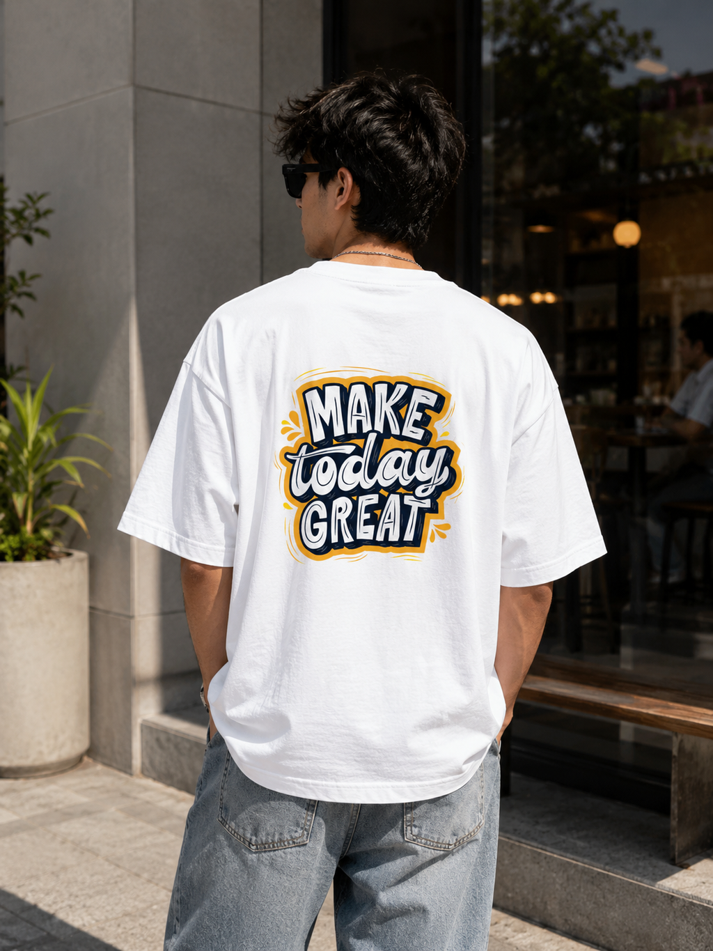 Make Today Great Oversized T-Shirt