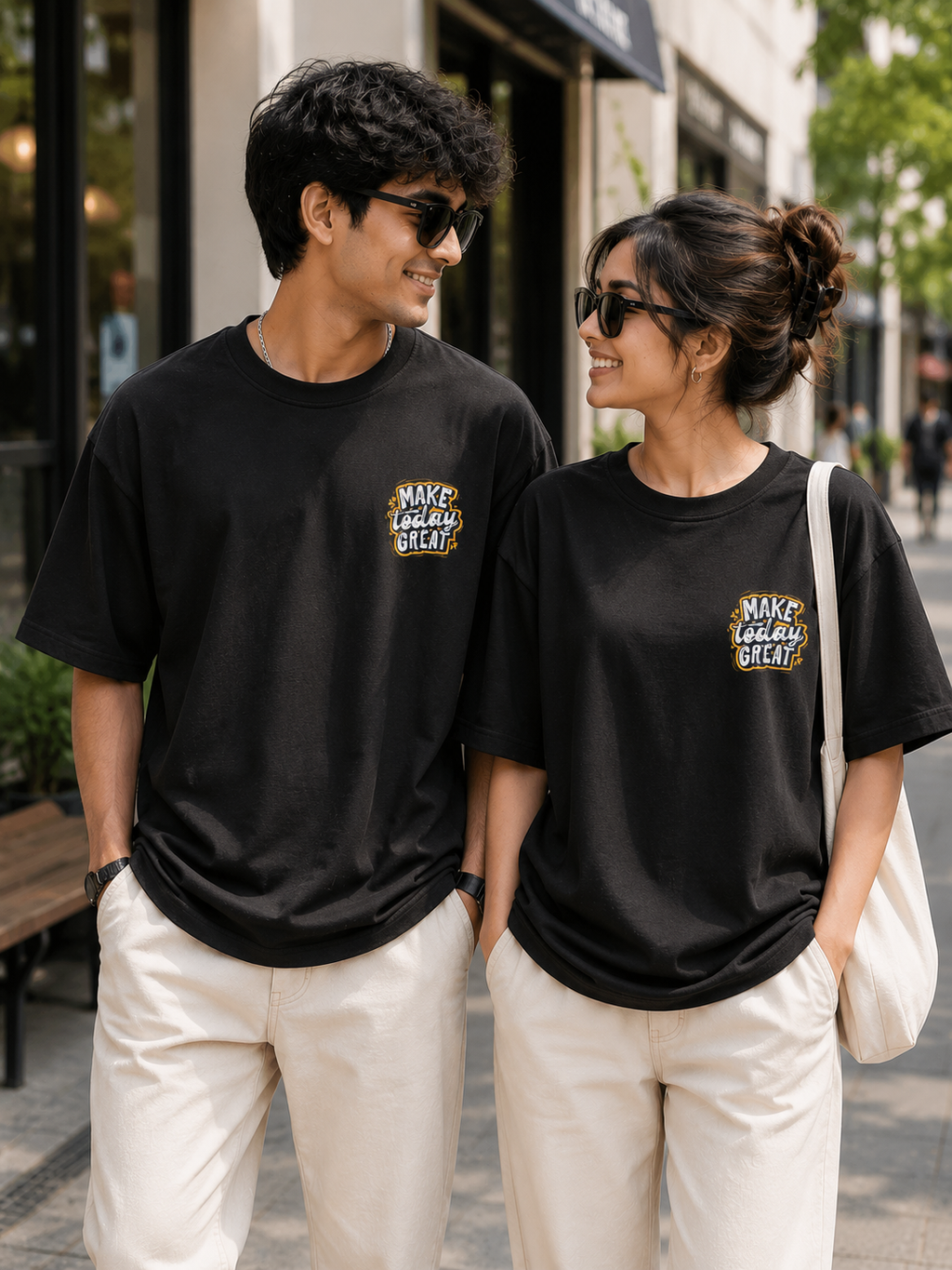 Make Today Great Oversized T-Shirt