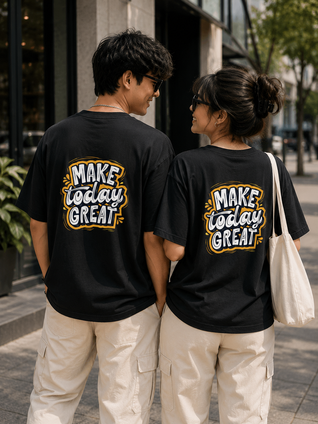 Make Today Great Oversized T-Shirt
