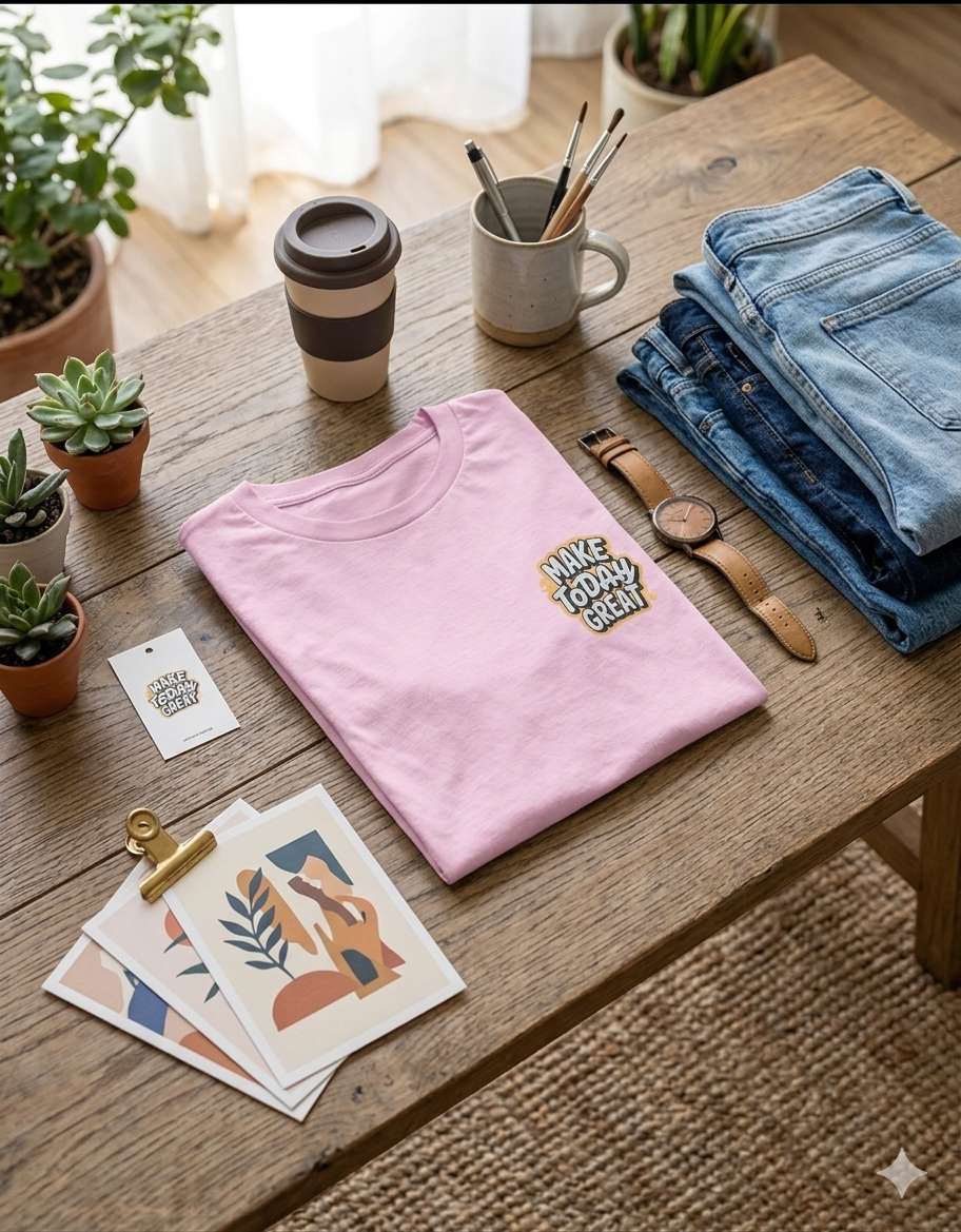 Make Today Great Oversized T-Shirt