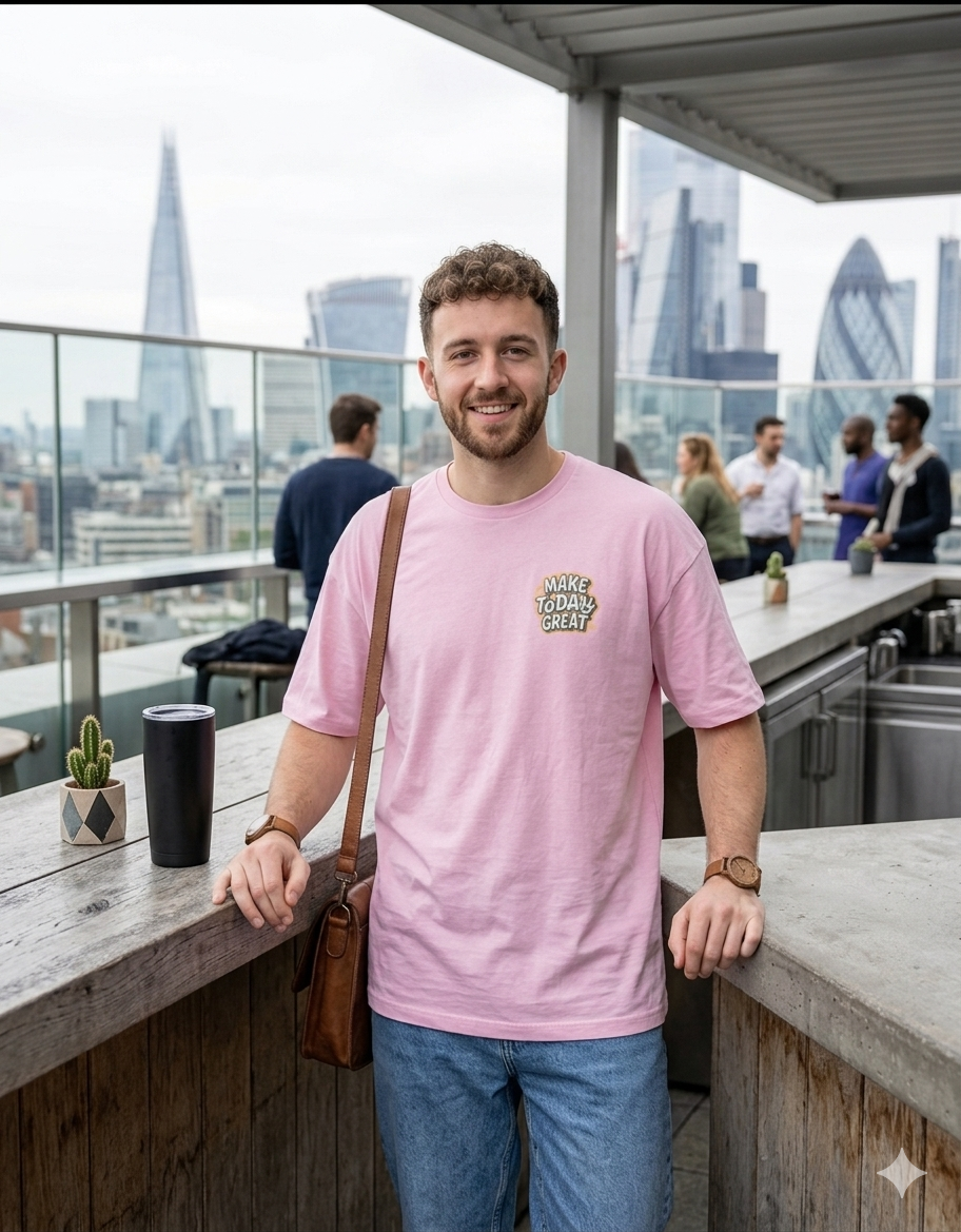 Make Today Great Oversized T-Shirt