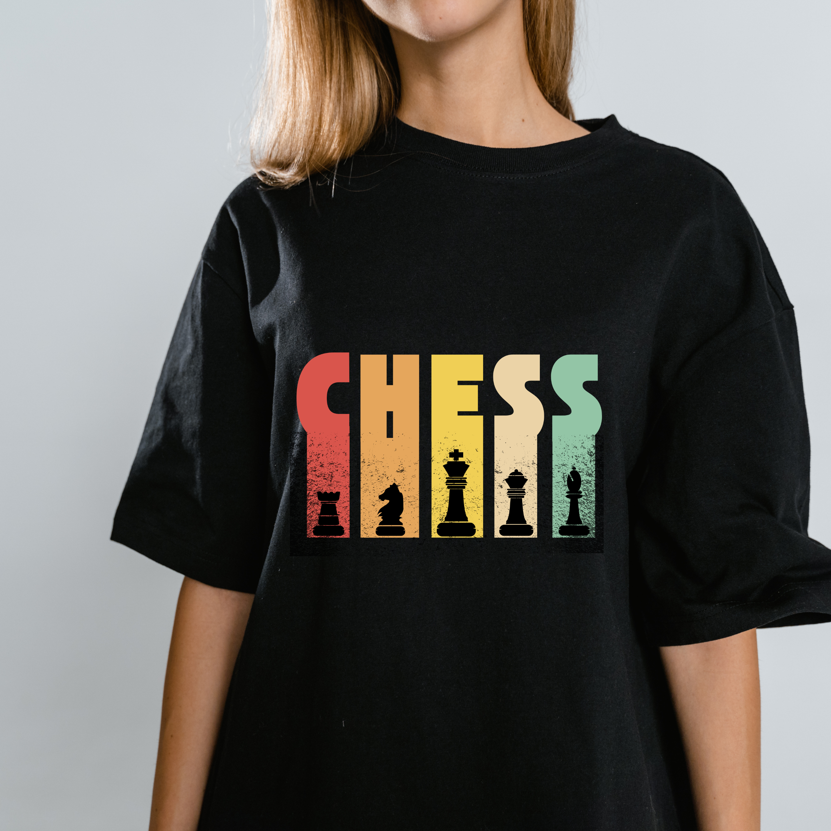 Chess Graphic Design T-Shirt