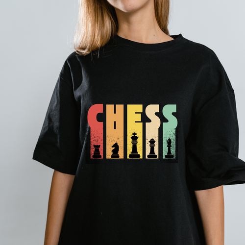 Chess Graphic Design T-Shirt