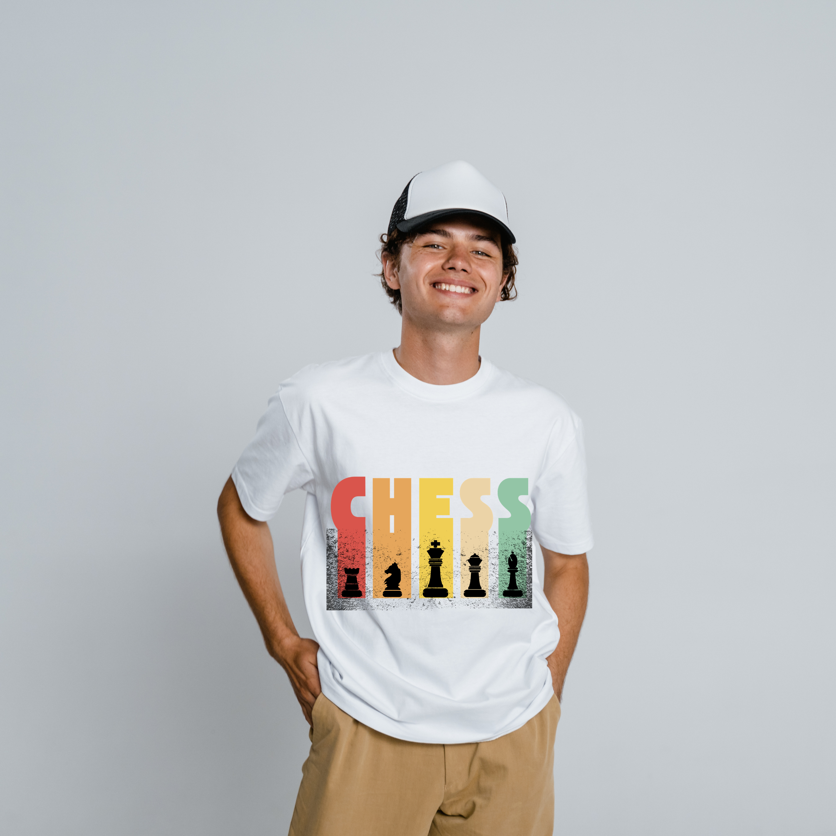 Chess Graphic Design T-Shirt