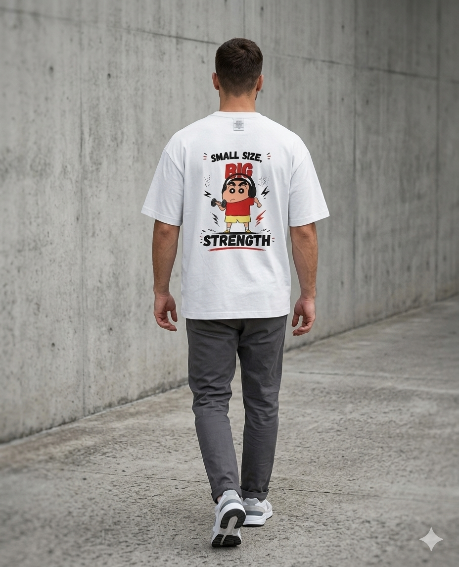 Small Size, Big Strength Oversized T-Shirt